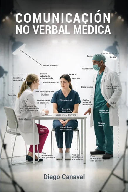 Portada del libro Comunicación no verbal médica de Diego Canaval